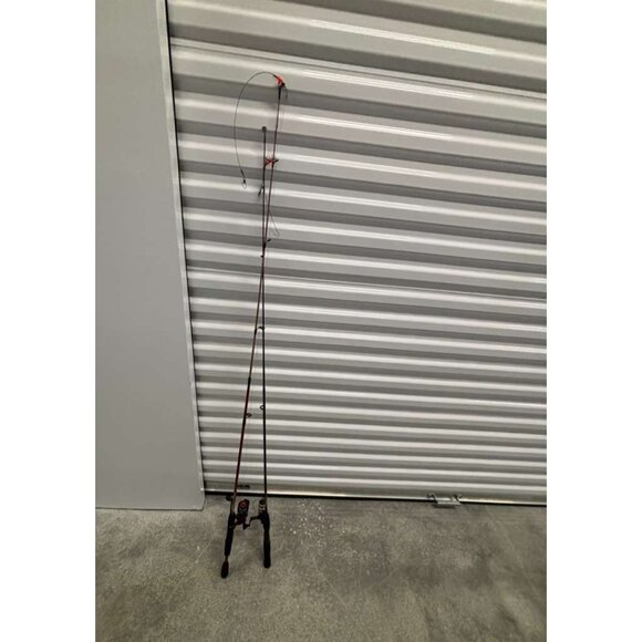 Zebco and Cirrus Set of 2 Fishing Rod Gold and Red Size 64.5" - Picture 9 of 9